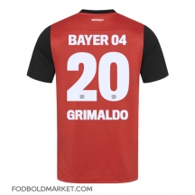 Bayer Leverkusen Alejandro Grimaldo #20 Hjemmebanetrøje 2024-25 Kortærmet