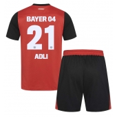 Bayer Leverkusen Amine Adli #21 Hjemmebanetrøje Børn 2024-25 Kortærmet (+ Korte bukser)