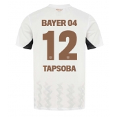 Bayer Leverkusen Edmond Tapsoba #12 Udebanetrøje 2024-25 Kortærmet