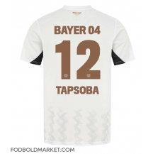 Bayer Leverkusen Edmond Tapsoba #12 Udebanetrøje 2024-25 Kortærmet