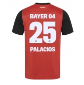 Bayer Leverkusen Exequiel Palacios #25 Hjemmebanetrøje 2024-25 Kortærmet