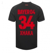 Bayer Leverkusen Granit Xhaka #34 Hjemmebanetrøje 2023-24 Kortærmet