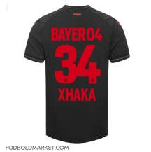 Bayer Leverkusen Granit Xhaka #34 Hjemmebanetrøje 2023-24 Kortærmet