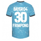 Bayer Leverkusen Jeremie Frimpong #30 Tredjetrøje 2023-24 Kortærmet