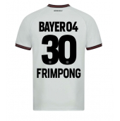 Bayer Leverkusen Jeremie Frimpong #30 Udebanetrøje 2023-24 Kortærmet