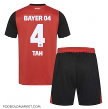 Bayer Leverkusen Jonathan Tah #4 Hjemmebanetrøje Børn 2024-25 Kortærmet (+ Korte bukser)