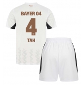 Bayer Leverkusen Jonathan Tah #4 Udebanetrøje Børn 2024-25 Kortærmet (+ Korte bukser)