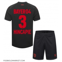 Bayer Leverkusen Piero Hincapie #3 Hjemmebanetrøje Børn 2023-24 Kortærmet (+ Korte bukser)