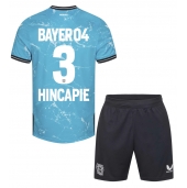 Bayer Leverkusen Piero Hincapie #3 Tredjetrøje Børn 2023-24 Kortærmet (+ Korte bukser)