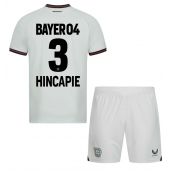 Bayer Leverkusen Piero Hincapie #3 Udebanetrøje Børn 2023-24 Kortærmet (+ Korte bukser)