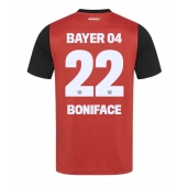 Bayer Leverkusen Victor Boniface #22 Hjemmebanetrøje 2024-25 Kortærmet