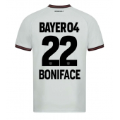 Bayer Leverkusen Victor Boniface #22 Udebanetrøje 2023-24 Kortærmet