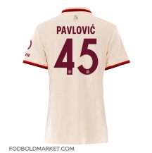 Bayern Munich Aleksandar Pavlovic #45 Tredjetrøje Dame 2024-25 Kortærmet