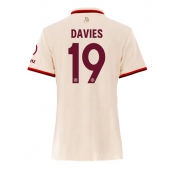 Bayern Munich Alphonso Davies #19 Tredjetrøje Dame 2024-25 Kortærmet