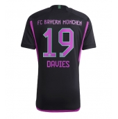 Bayern Munich Alphonso Davies #19 Udebanetrøje 2023-24 Kortærmet