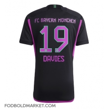 Bayern Munich Alphonso Davies #19 Udebanetrøje 2023-24 Kortærmet