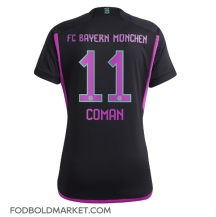 Bayern Munich Kingsley Coman #11 Udebanetrøje Dame 2023-24 Kortærmet