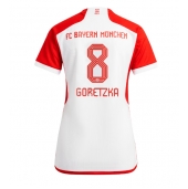 Bayern Munich Leon Goretzka #8 Hjemmebanetrøje Dame 2023-24 Kortærmet