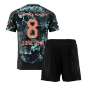 Bayern Munich Leon Goretzka #8 Udebanetrøje Børn 2024-25 Kortærmet (+ Korte bukser)