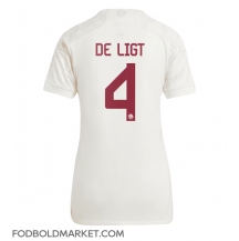 Bayern Munich Matthijs de Ligt #4 Tredjetrøje Dame 2023-24 Kortærmet