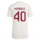 Bayern Munich Noussair Mazraoui #40 Tredjetrøje 2023-24 Kortærmet