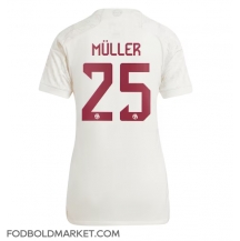 Bayern Munich Thomas Muller #25 Tredjetrøje Dame 2023-24 Kortærmet