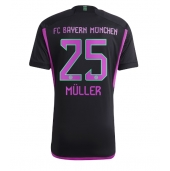 Bayern Munich Thomas Muller #25 Udebanetrøje 2023-24 Kortærmet