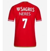 Benfica David Neres #7 Hjemmebanetrøje 2023-24 Kortærmet