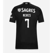 Benfica David Neres #7 Udebanetrøje 2023-24 Kortærmet