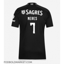 Benfica David Neres #7 Udebanetrøje 2023-24 Kortærmet