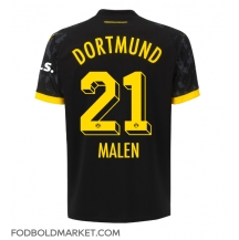 Borussia Dortmund Donyell Malen #21 Udebanetrøje 2023-24 Kortærmet