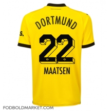 Borussia Dortmund Ian Maatsen #22 Hjemmebanetrøje 2023-24 Kortærmet