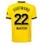 Borussia Dortmund Ian Maatsen #22 Hjemmebanetrøje 2023-24 Kortærmet