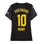 Borussia Dortmund Julian Brandt #10 Udebanetrøje Dame 2024-25 Kortærmet