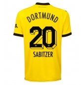 Borussia Dortmund Marcel Sabitzer #20 Hjemmebanetrøje 2023-24 Kortærmet