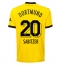 Borussia Dortmund Marcel Sabitzer #20 Hjemmebanetrøje 2023-24 Kortærmet