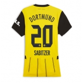 Borussia Dortmund Marcel Sabitzer #20 Hjemmebanetrøje Dame 2024-25 Kortærmet