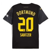 Borussia Dortmund Marcel Sabitzer #20 Udebanetrøje 2024-25 Kortærmet