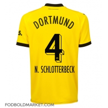 Borussia Dortmund Nico Schlotterbeck #4 Hjemmebanetrøje 2023-24 Kortærmet