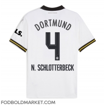 Borussia Dortmund Nico Schlotterbeck #4 Tredjetrøje 2024-25 Kortærmet