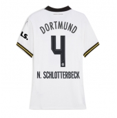 Borussia Dortmund Nico Schlotterbeck #4 Tredjetrøje Dame 2024-25 Kortærmet