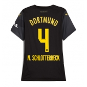 Borussia Dortmund Nico Schlotterbeck #4 Udebanetrøje Dame 2024-25 Kortærmet