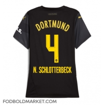 Borussia Dortmund Nico Schlotterbeck #4 Udebanetrøje Dame 2024-25 Kortærmet