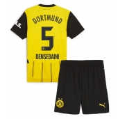 Borussia Dortmund Ramy Bensebaini #5 Hjemmebanetrøje Børn 2024-25 Kortærmet (+ Korte bukser)