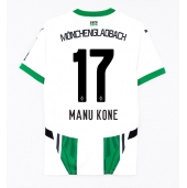 Borussia Monchengladbach Manu Kone #17 Hjemmebanetrøje 2024-25 Kortærmet