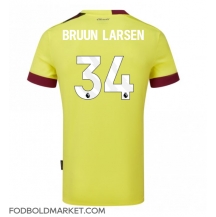 Burnley Jacob Bruun Larsen #34 Udebanetrøje 2023-24 Kortærmet