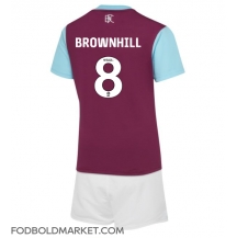 Burnley Josh Brownhill #8 Hjemmebanetrøje Børn 2024-25 Kortærmet (+ Korte bukser)