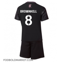 Burnley Josh Brownhill #8 Udebanetrøje Børn 2024-25 Kortærmet (+ Korte bukser)