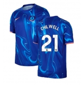 Chelsea Ben Chilwell #21 Hjemmebanetrøje 2024-25 Kortærmet