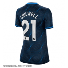 Chelsea Ben Chilwell #21 Udebanetrøje Dame 2023-24 Kortærmet